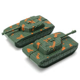 Maxbell 270 Piece Plastic Soldier 4cm Army Figures Playset Army Sand Scene Model Toy