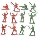 Maxbell 270 Piece Plastic Soldier 4cm Army Figures Playset Army Sand Scene Model Toy