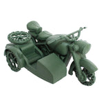 Maxbell Simulation Motorbike Vehicle Model for Army Sand Scene Model Accessories Toy