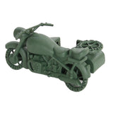 Maxbell Simulation Motorbike Vehicle Model for Army Sand Scene Model Accessories Toy