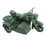 Maxbell Simulation Motorbike Vehicle Model for Army Sand Scene Model Accessories Toy