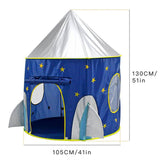 Maxbell Folding Star Printed Capsule Pop UpTent Kid Playhouse Toys Camping Blue