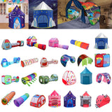 Maxbell Folding Star Printed Capsule Pop UpTent Kid Playhouse Toys Camping Blue