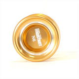 Maxbell N6 Spin Ball Alloy Professional 8 Ball U Bearing YoYo Gold