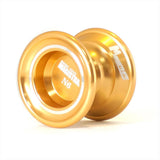 Maxbell N6 Spin Ball Alloy Professional 8 Ball U Bearing YoYo Gold