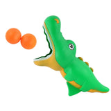 Maxbell Green Dinosaur Ball Shooting Toy Animal Popper Kids Indoor Outdoor Toy
