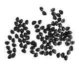 Maxbell 100pcs Plastic Triangle Safety Doll Nose for Teddy Bear Animal Toy 7x9mm