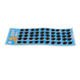 Maxbell 50 pair Sew-on Metal Snap Fastener Button Press Button DIY Sewing Craft 10mm