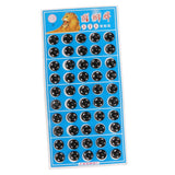 Maxbell 50 pair Sew-on Metal Snap Fastener Button Press Button DIY Sewing Craft 10mm