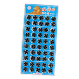 Maxbell 50 pair Sew-on Metal Snap Fastener Button Press Button DIY Sewing Craft 10mm