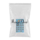 Maxbell 50 pair Sew-on Metal Snap Fastener Button Press Button DIY Sewing Craft 12mm