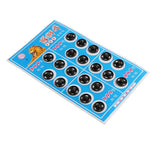 Maxbell 50 pair Sew-on Metal Snap Fastener Button Press Button DIY Sewing Craft 12mm
