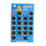 Maxbell 50 pair Sew-on Metal Snap Fastener Button Press Button DIY Sewing Craft 14mm
