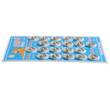 Maxbell 50 pair Sew on Metal Snap Fastener Button Press Button DIY Sewing Craft 14mm