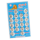 Maxbell 50 pair Sew on Metal Snap Fastener Button Press Button DIY Sewing Craft 14mm