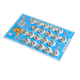 Maxbell 50 pair Sew on Metal Snap Fastener Button Press Button DIY Sewing Craft 14mm
