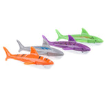 Maxbell 4Pcs Colorful Diving Sticks Kids Swimming Underwater Toy Shark Torpedo