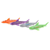 Maxbell 4Pcs Colorful Diving Sticks Kids Swimming Underwater Toy Shark Torpedo