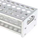 Maxbell Aluminum Test Tube Rack Stand for Lab Glasses Tube Display  12.5mm x 40 Hole