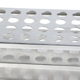 Maxbell Aluminum Test Tube Rack Stand for Lab Glasses Tube Display  12.5mm x 40 Hole