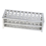 Maxbell Aluminum Test Tube Rack Stand for Lab Glasses Tube Display  12.5mm x 40 Hole