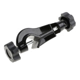 Maxbell Laboratory Iron Cross Clip Clamp Holder Stabilizing Tool Lab Supplies Black