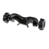 Maxbell Laboratory Iron Cross Clip Clamp Holder Stabilizing Tool Lab Supplies Black