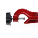 Maxbell Laboratory Iron Cross Clip Clamp Holder Stabilizing Tool Lab Supplies Red
