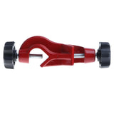 Maxbell Laboratory Iron Cross Clip Clamp Holder Stabilizing Tool Lab Supplies Red