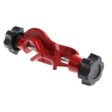 Maxbell Laboratory Iron Cross Clip Clamp Holder Stabilizing Tool Lab Supplies Red