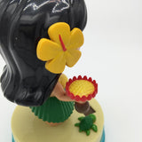 Maxbell Solar Powered Little Girl Dancing Ornament Doll Flip Flap Toy Home Decor C