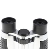 Maxbell 6x30 Plastic Binoculars Telescope Toy, Kids Outdoor Educational Toy, Birthday Gift - Silver Black