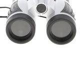 Maxbell 6x30 Plastic Binoculars Telescope Toy, Kids Outdoor Educational Toy, Birthday Gift - Silver Black