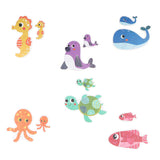 Maxbell 6 in 1 Jigsaw Puzzle Toy Kids Baby Early Brain Developmental Toy Sea Animal