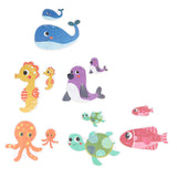 Maxbell 6 in 1 Jigsaw Puzzle Toy Kids Baby Early Brain Developmental Toy Sea Animal