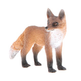 Maxbell Simulation Wild Animal Model Figure Toys Figurine Home Decor Fox