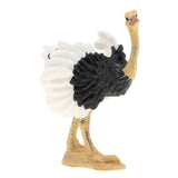 Maxbell Simulation Wild Animal Model Figure Toys Figurine Home Decor Ostrich B