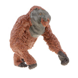 Maxbell Simulation Wild Animal Model Figure Toys Figurine Home Decor Orang utan