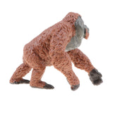 Maxbell Simulation Wild Animal Model Figure Toys Figurine Home Decor Orang utan