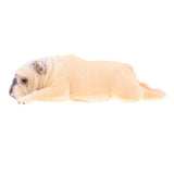 Maxbell Simulation Animal Model Figure Toy Home Decor Sleep American Bully Pitbull B