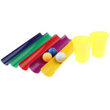 Maxbell Kids Outdoor Toy - Ball and Pipe Relay Race Game Party Favors, 5.5cm x 30cm