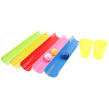 Maxbell Kids Outdoor Toy - Ball and Pipe Relay Race Game Party Favors, 7.5cm x 40cm