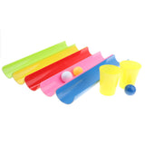 Maxbell Kids Outdoor Toy - Ball and Pipe Relay Race Game Party Favors, 7.5cm x 40cm