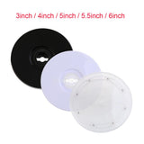 Maxbell 3'' Turntable Acrylic Rotating Display Stand for Watches Jewelries - Clear