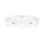 Maxbell 3'' Turntable Acrylic Rotating Display Stand for Watches Jewelries - Clear