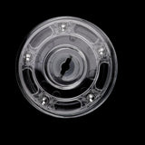 Maxbell 3'' Turntable Acrylic Rotating Display Stand for Watches Jewelries - Clear