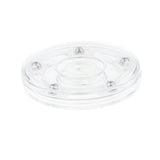 Maxbell 3'' Turntable Acrylic Rotating Display Stand for Watches Jewelries - Clear