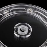 Maxbell 6'' Turntable Acrylic Rotating Display Stand for Watches Jewelries - Clear