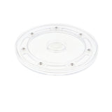 Maxbell 6'' Turntable Acrylic Rotating Display Stand for Watches Jewelries - Clear