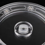 Maxbell 6'' Turntable Acrylic Rotating Display Stand for Watches Jewelries - Clear